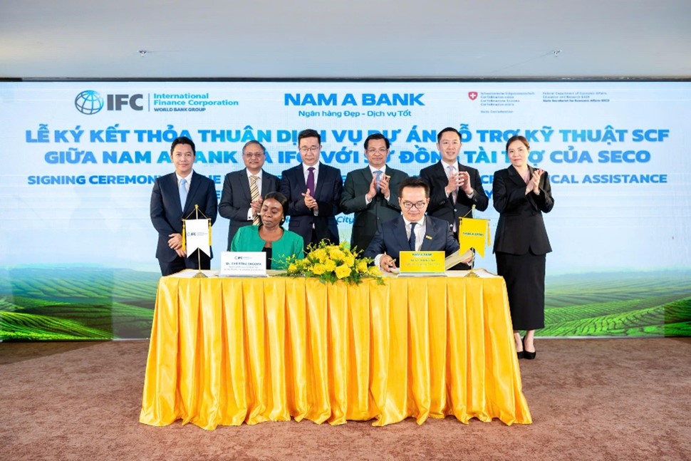 Nam A Bank và IFC khởi động dự án tư vấn tài trợ chuỗi cung ứng (SCF)